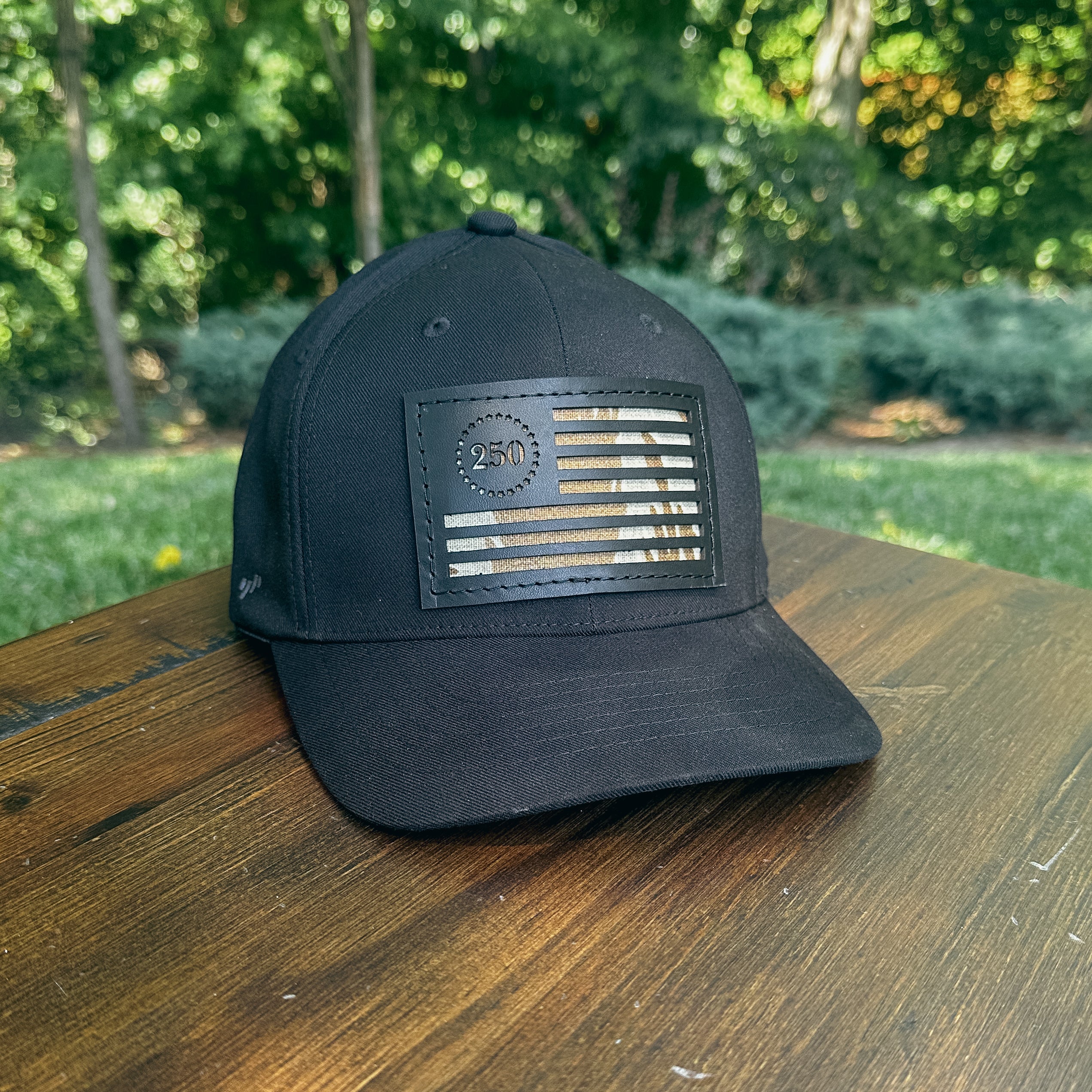 America 250 Custom Leather Patch Trucker Hat – Richardson 112/115