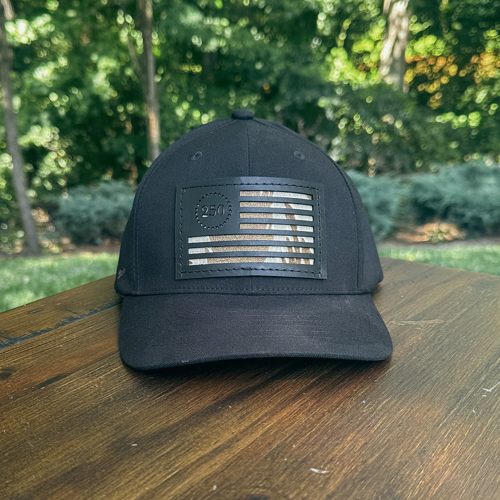 America 250 Custom Leather Patch Trucker Hat – Richardson 112/115