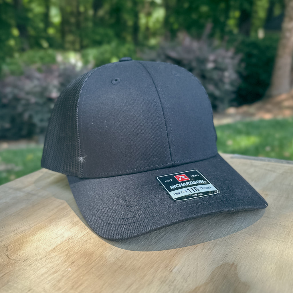 Custom Hat - Richardson 115 - Black