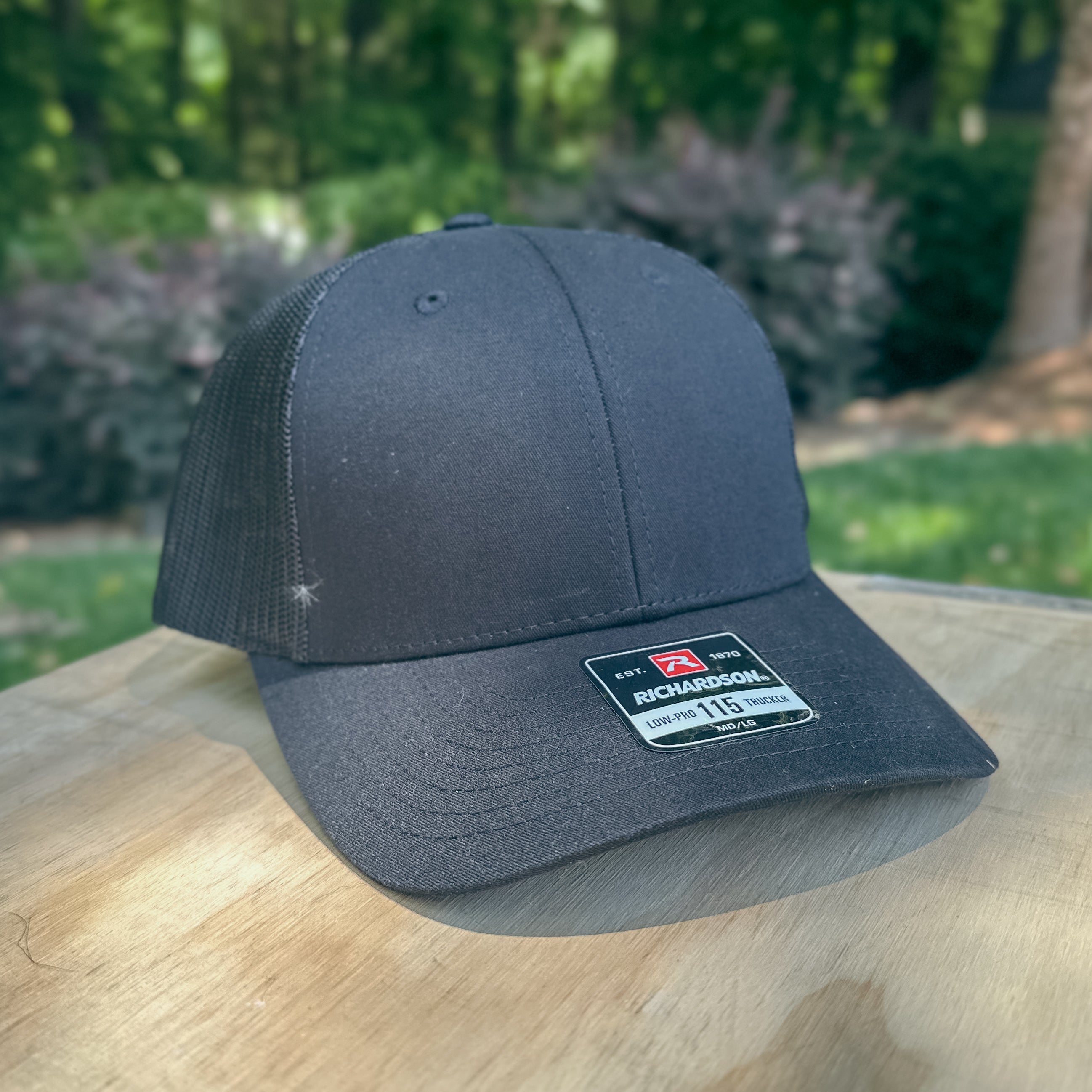 Custom Hat - Richardson 115 - Black