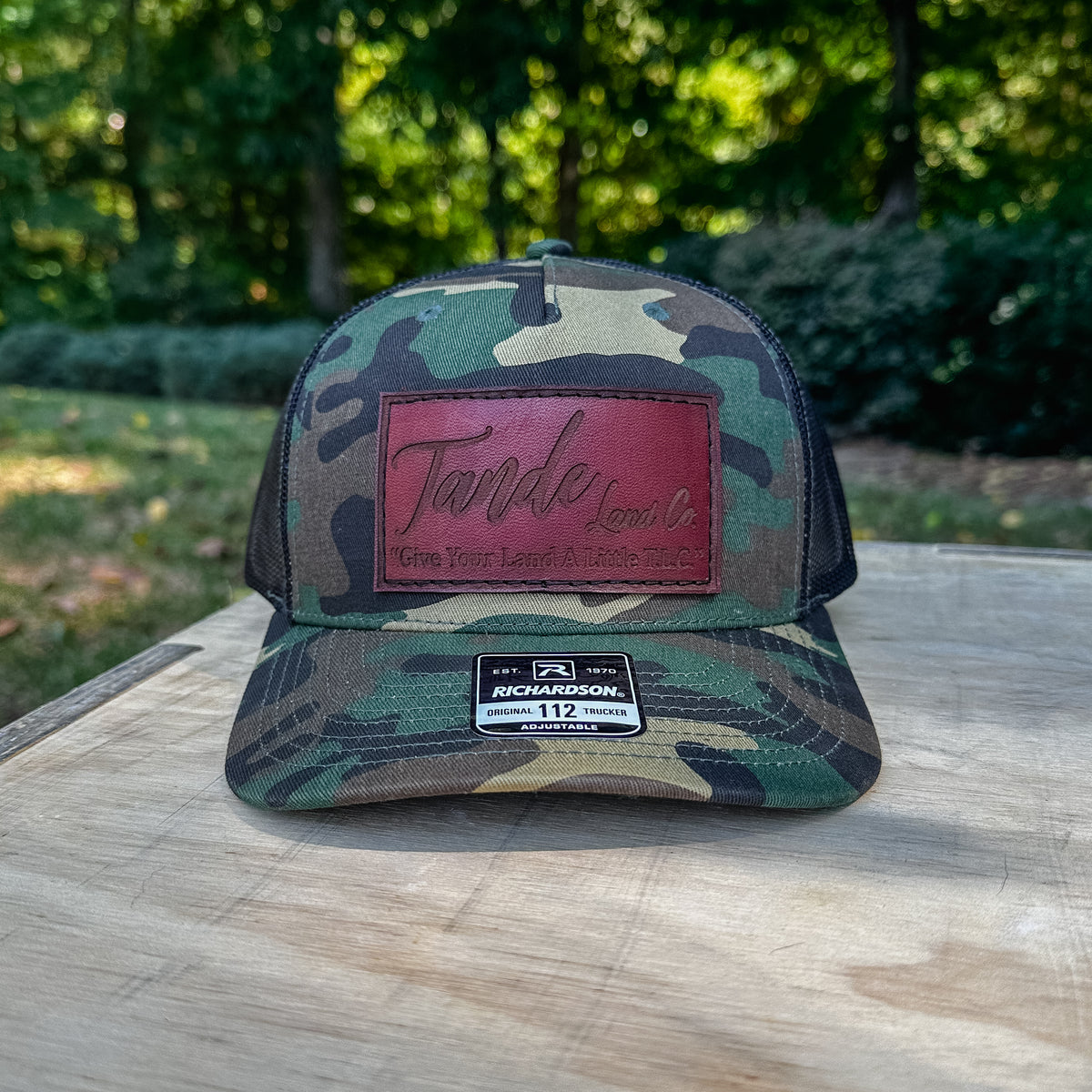 Custom Design Leather Patch Trucker Hat – Richardson 112/115