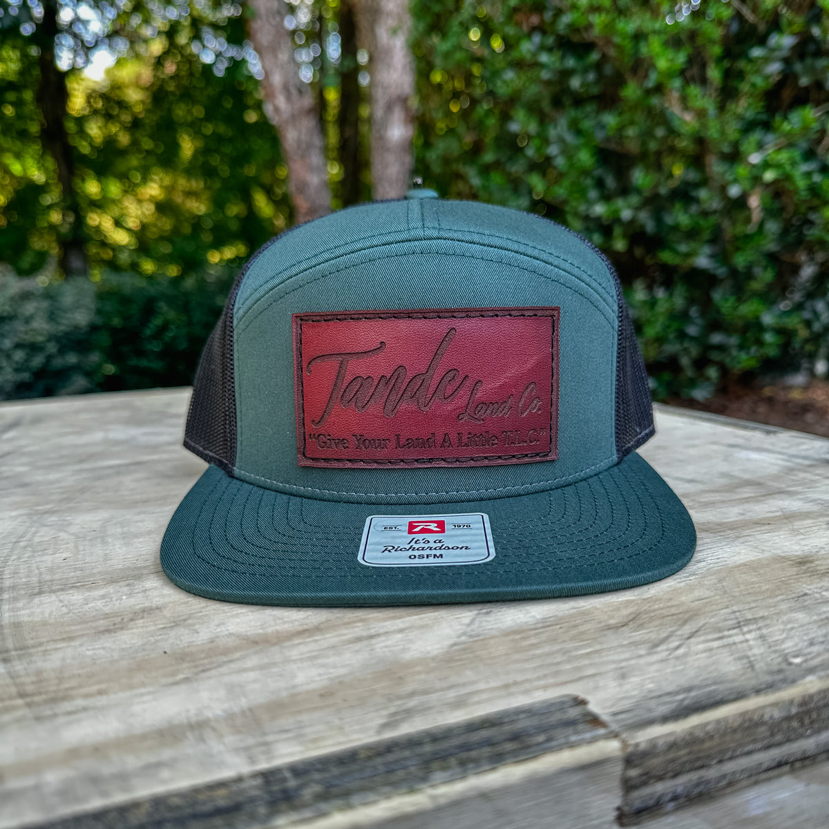 Custom Design Leather Patch Trucker Hat – Richardson 112/115