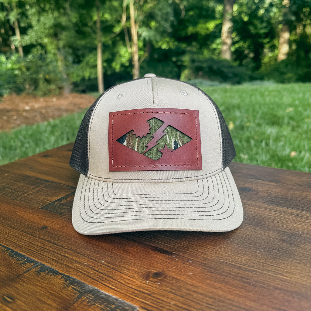 Ranger DUI Custom Leather Patch Trucker Hat – Richardson 112/115