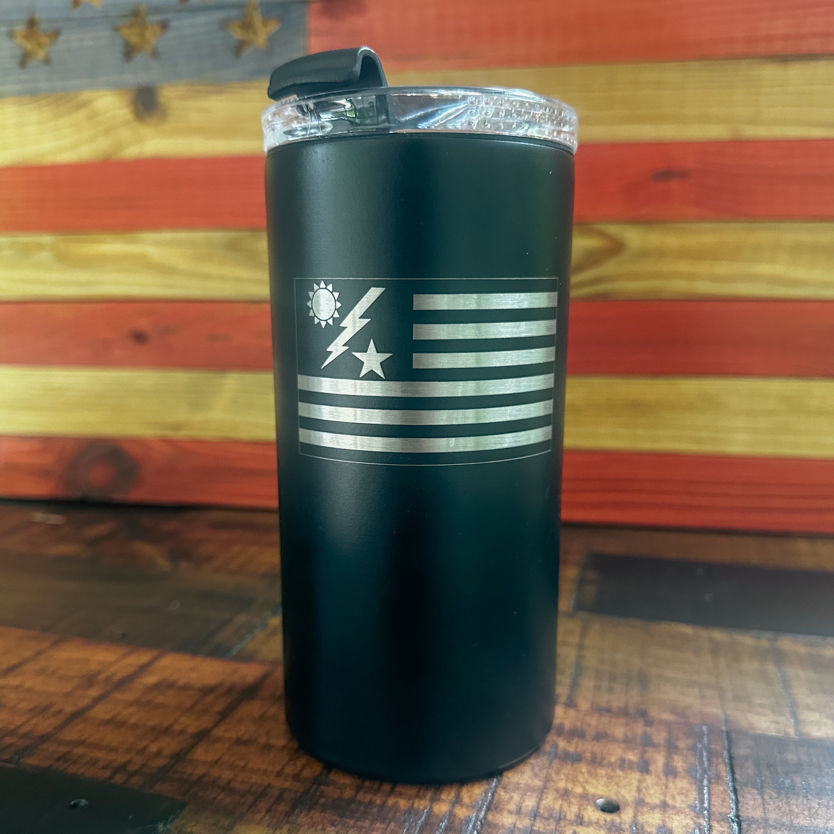 4 in 1 Can Cooler - Ranger DUI Flag
