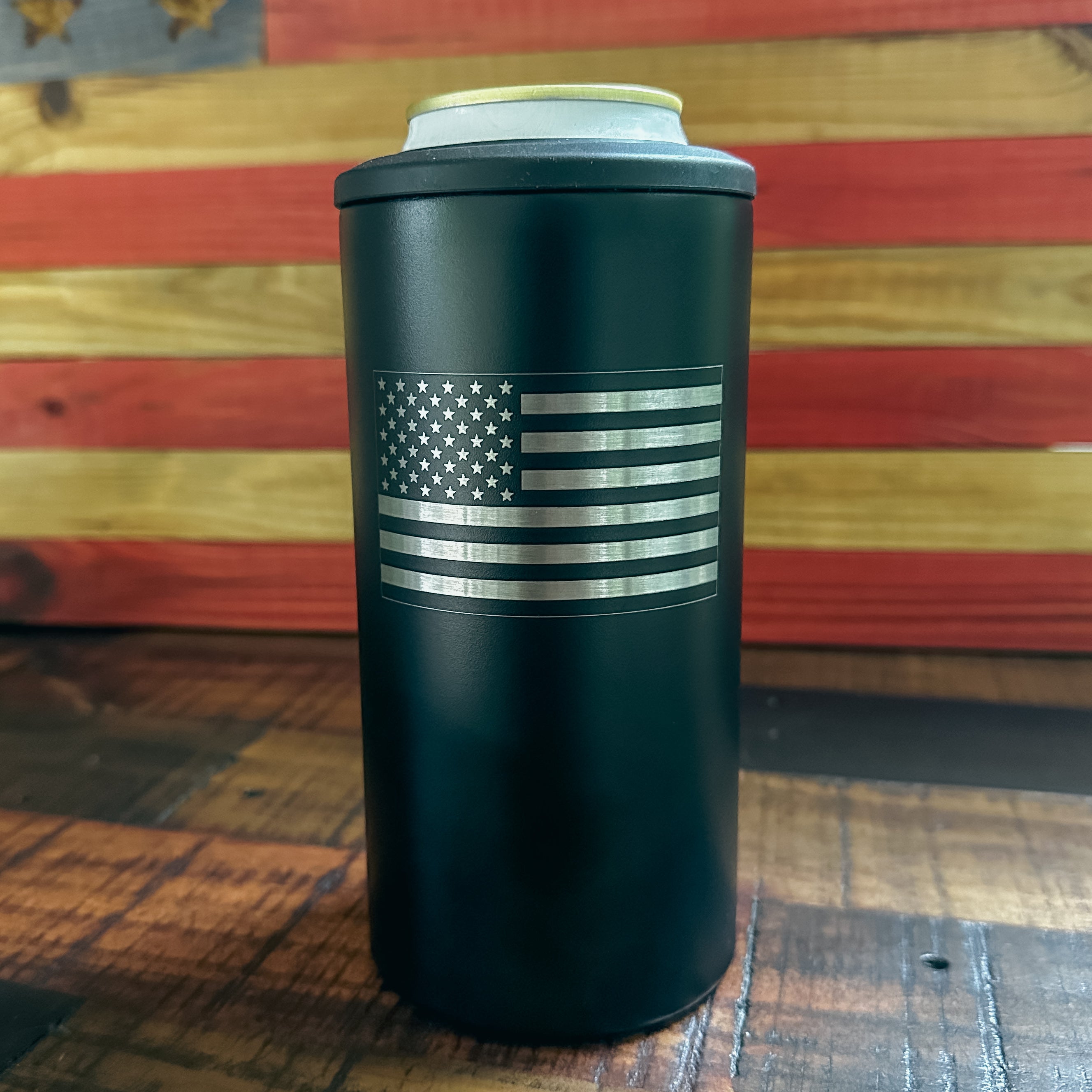 4 in 1 Can Cooler - American Flag
