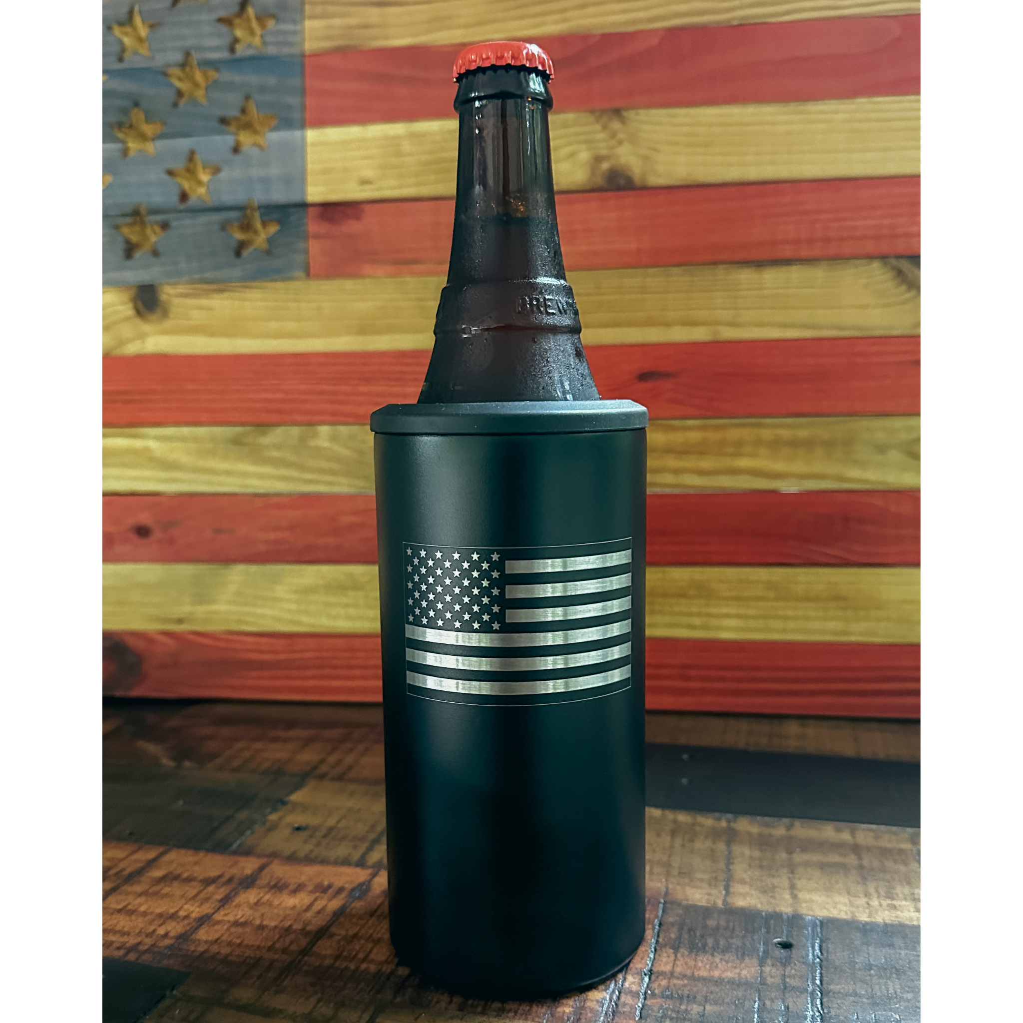 4 in 1 Can Cooler - American Flag