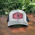 Outfitters Woodland Duck Custom Leather Patch Trucker Hat – Creek & Company