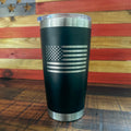 American Flag Tumbler