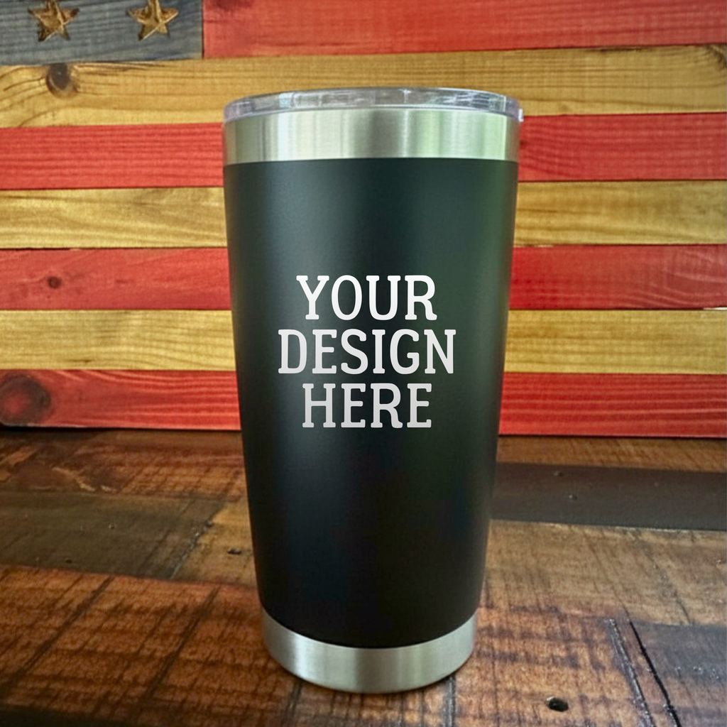 Custom Laser Engraved Drinkware – Personalized Tumblers & Can Coolers